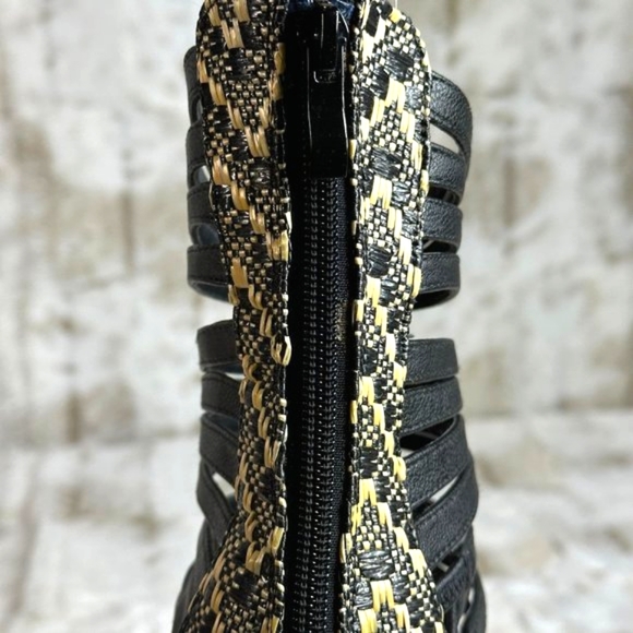 Nelly Bernal Dramactics Black Multi 7" Stiletto Heel - Picture 7 of 7